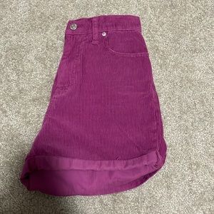 urban outfitters bdg corduroy shorts